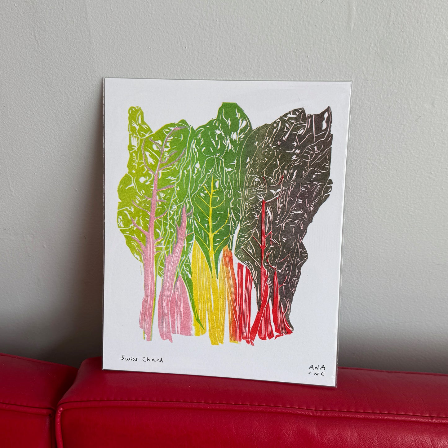 Swiss Chard Risograph