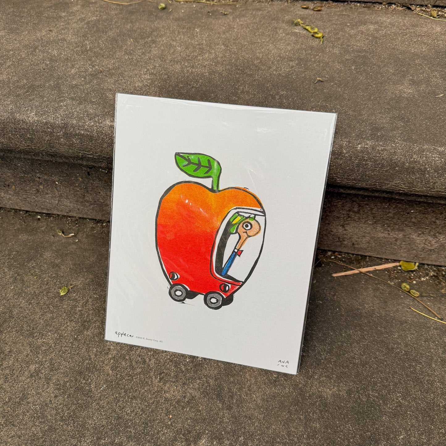 Lowly Worm Risograph