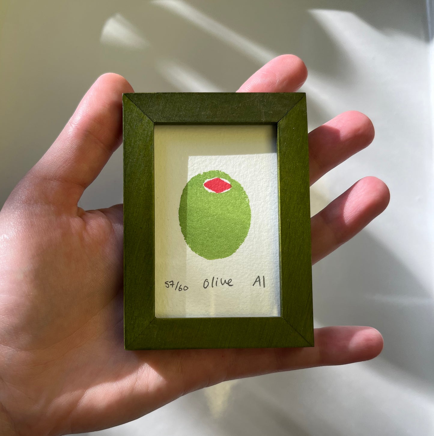 Framed Olive