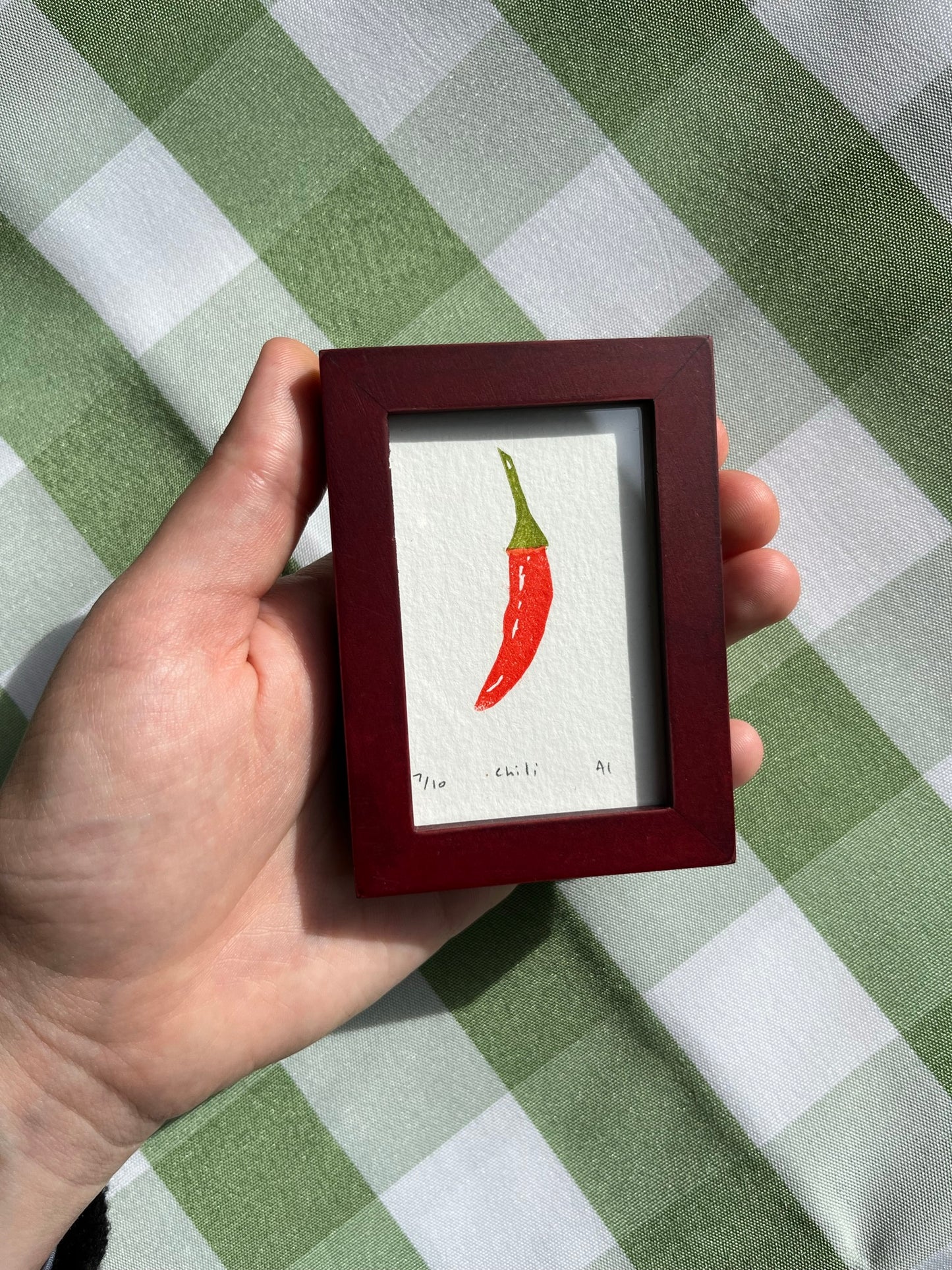 Framed Bird's Eye Chili