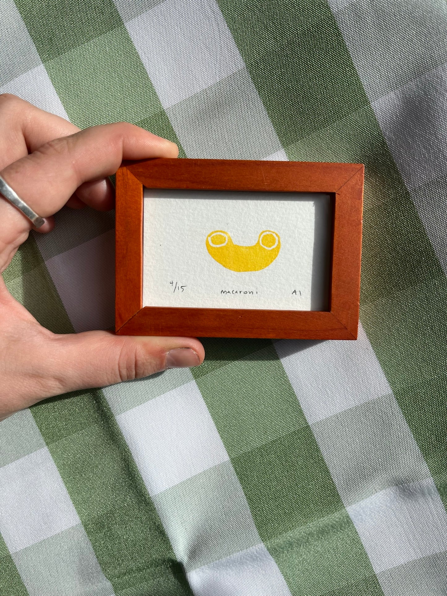Framed Macaroni