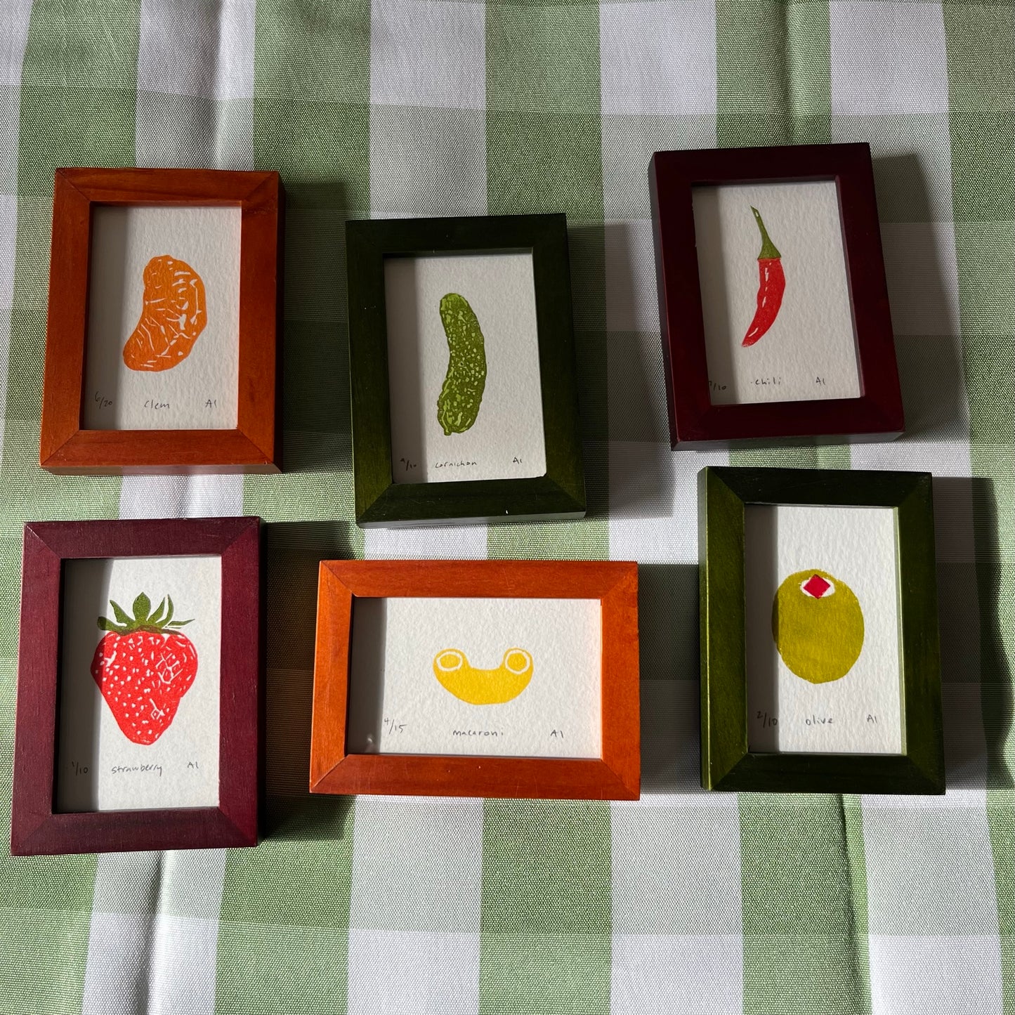 Framed Macaroni