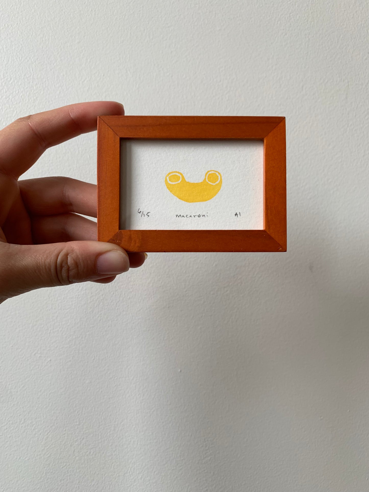 Framed Macaroni