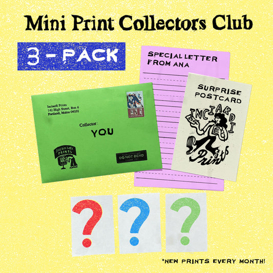 Mini Print Collectors Club 3-Pack