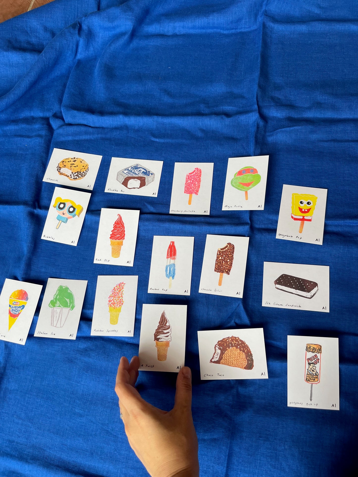 Ice Cream Collection Mini Print Mystery Packs!