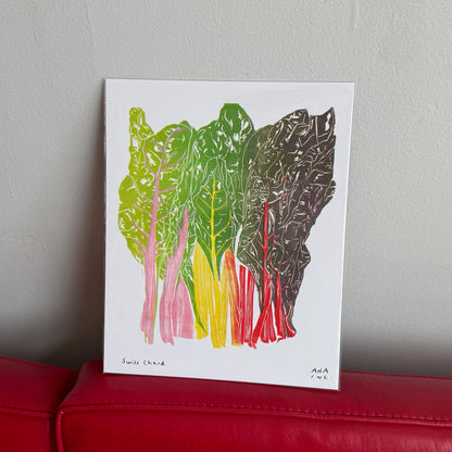 Swiss Chard Risograph
