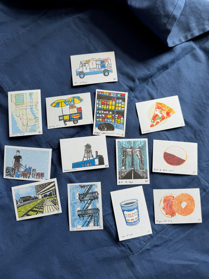 Whitney Museum of American Art Mini Print Mystery Packs