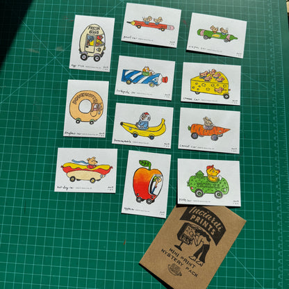 Richard Scarry Mini Print Mystery Pack