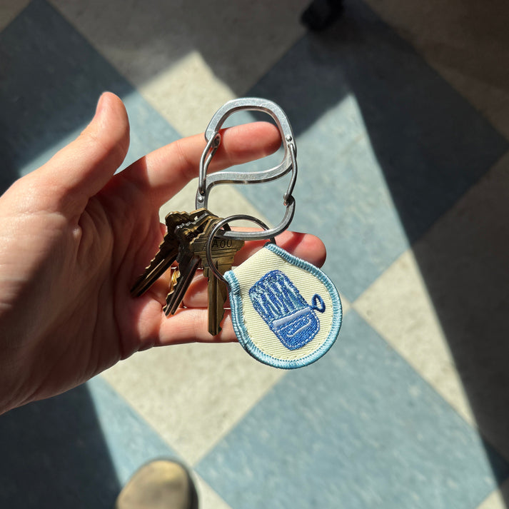Embroidered Patch Keychain – Inciardi Prints