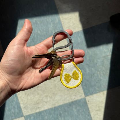 Embroidered Patch Keychain
