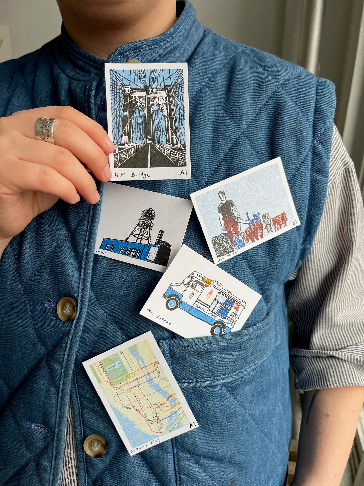 Whitney Museum of American Art Mini Print Mystery Packs