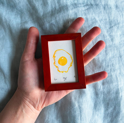 Framed Fried Egg