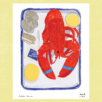 8x10 Risograph Prints
