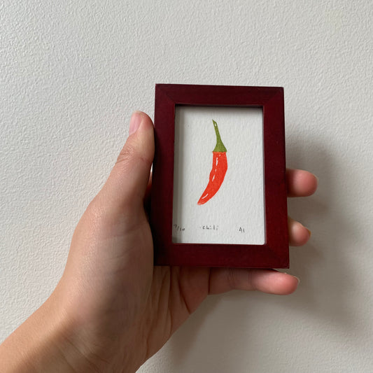 Framed Bird's Eye Chili