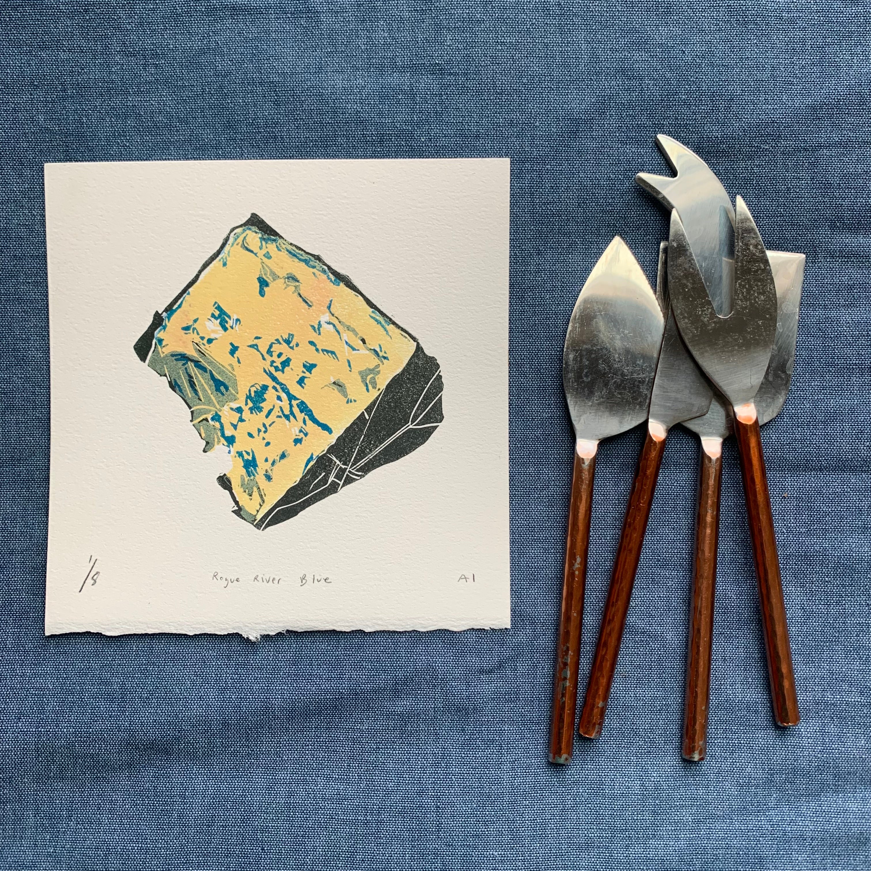 Postscript Inciardi Blue Cheese – Inciardi Prints