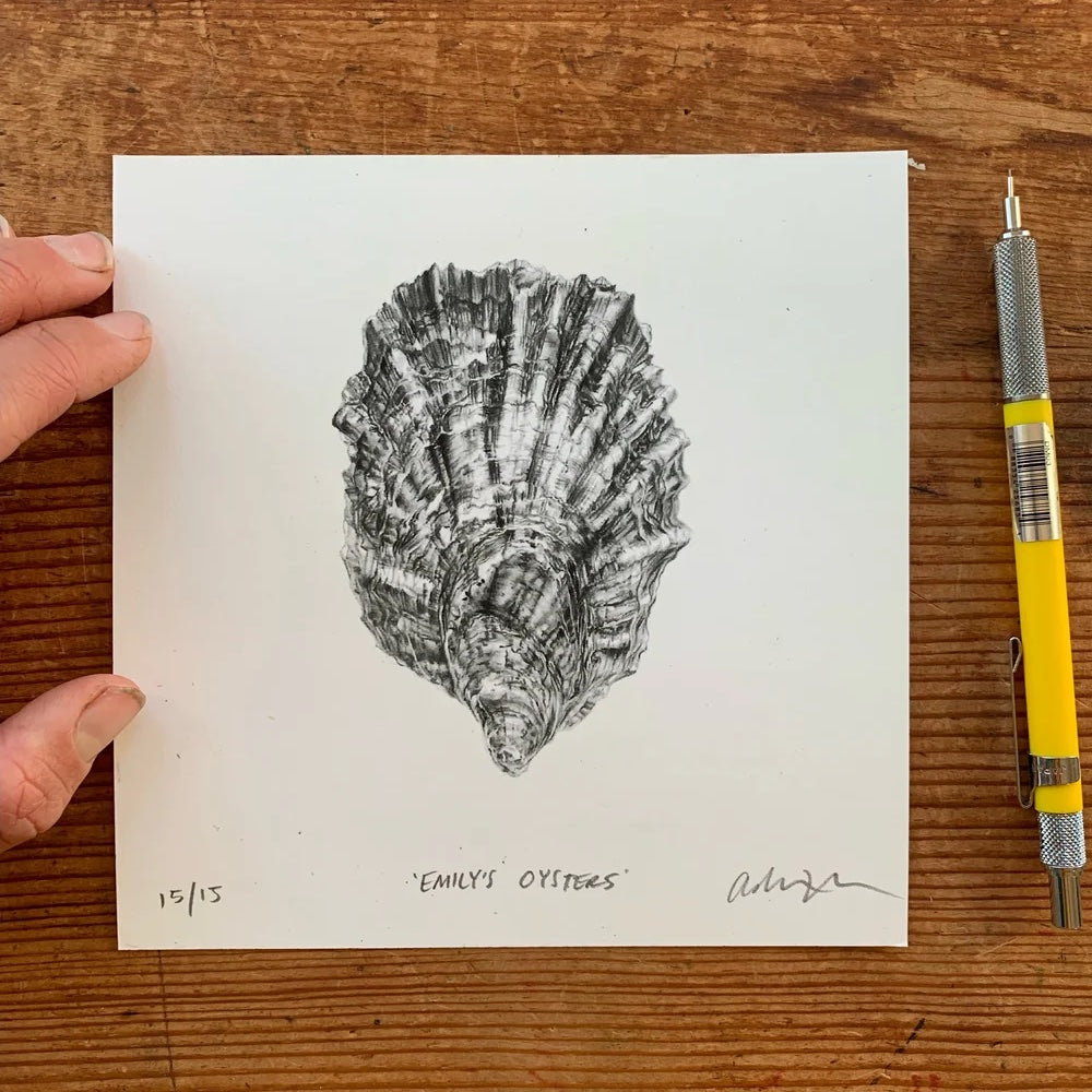 Addison's "Emily's Oysters" Oyster Print