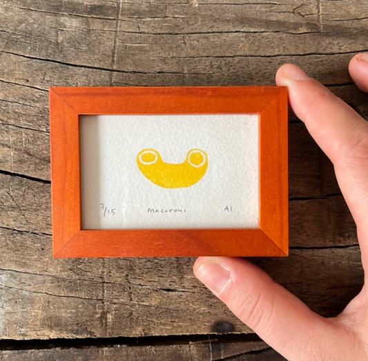 Framed Macaroni
